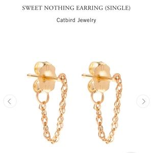 Catbird Sweet nothing earring (single)
